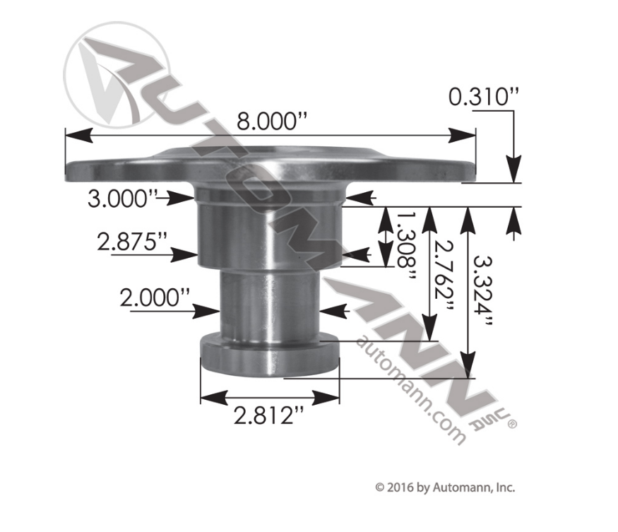 KP158 - King Pin 2in Holland