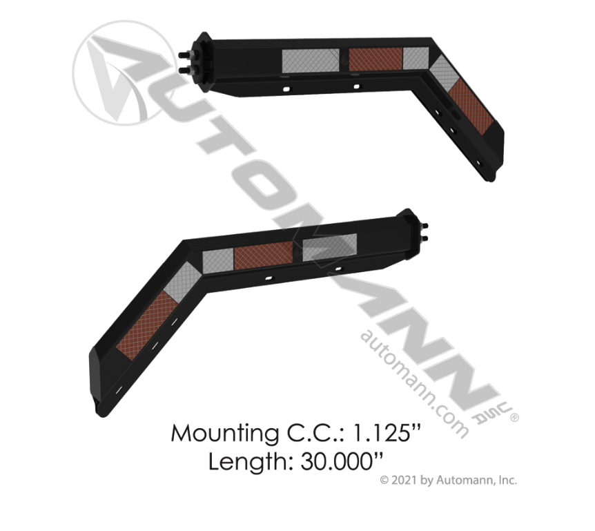 562.417 - Spring-Loaded Hanger Angled Black