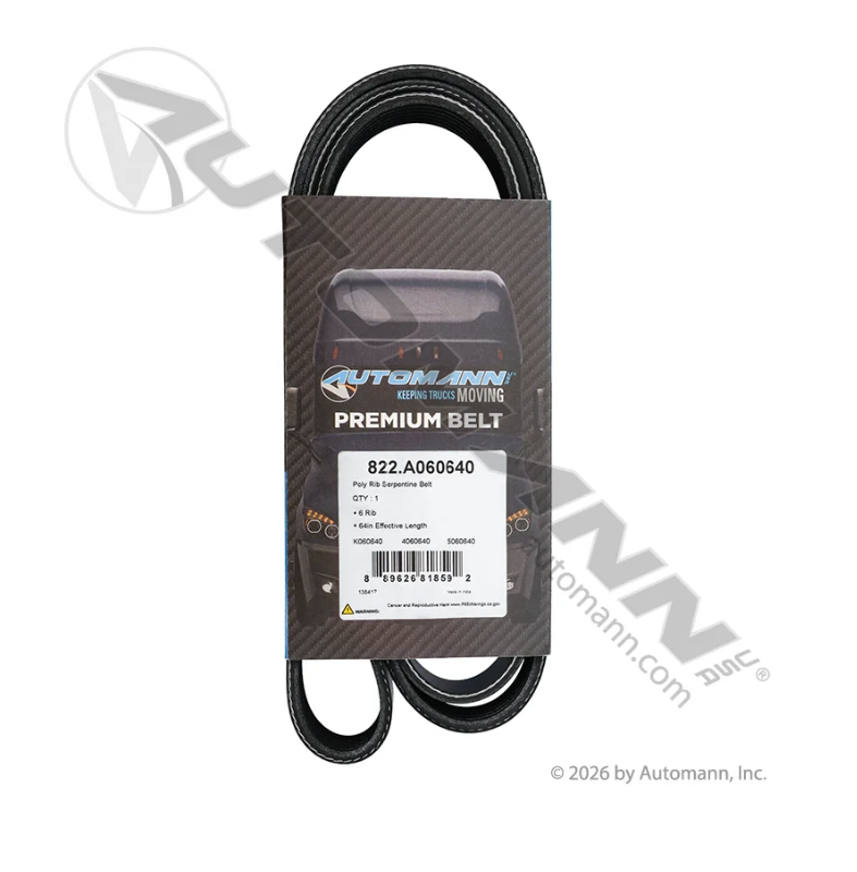 822.A060640 - Poly Rib Serpentine Belt