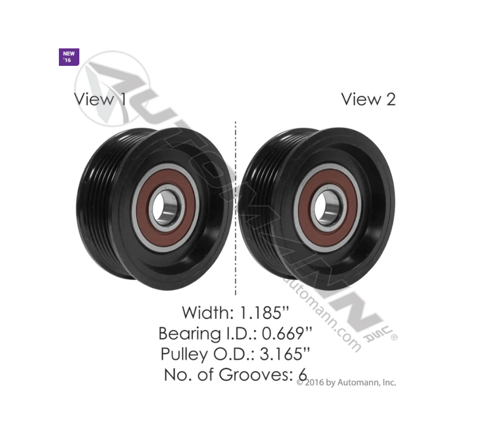 816.49177 - Continental Elite Pulley