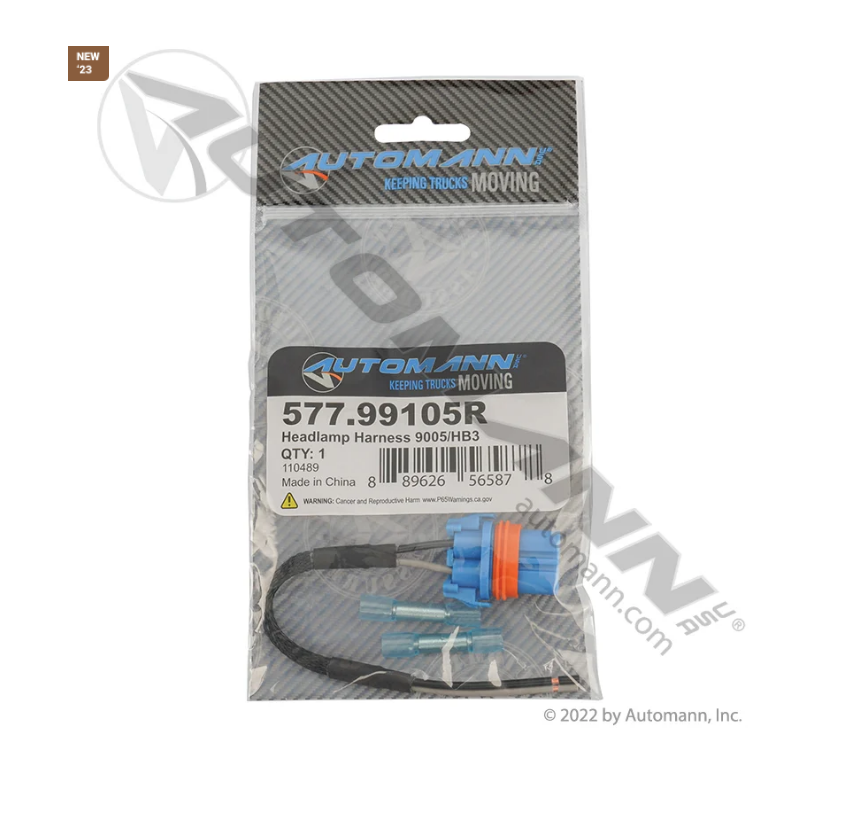577.99105R - Harness 9005/HB3 Headlamp