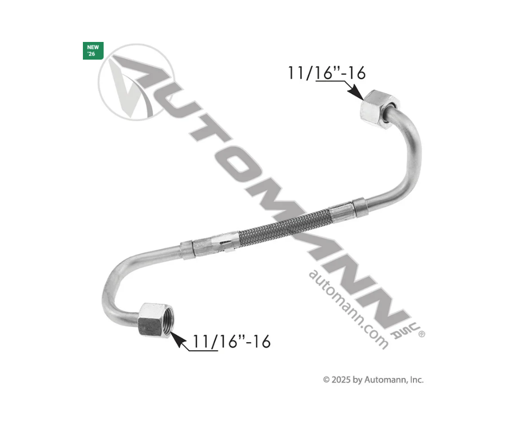 561.901161 - Turbo Coolant Supply Tube Cummins ISX15