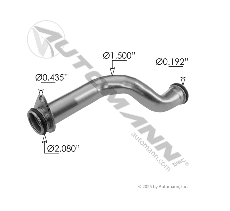561.909599 - Pipe Coupling Tube Cummins ISX