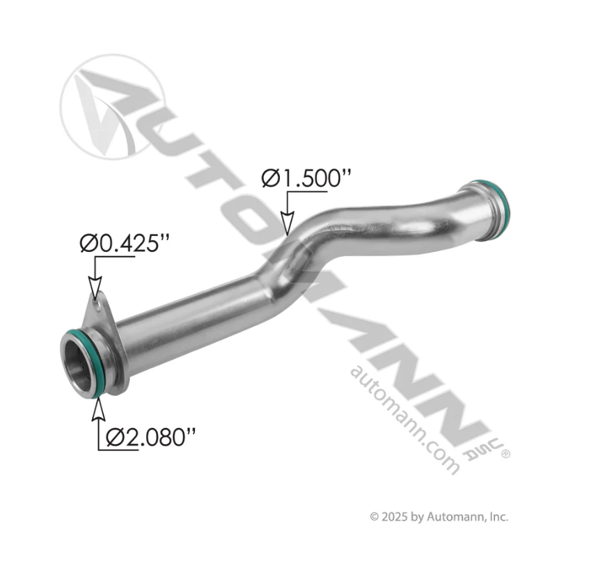 561.908744 - Water Transfer Tube Cummins ISX