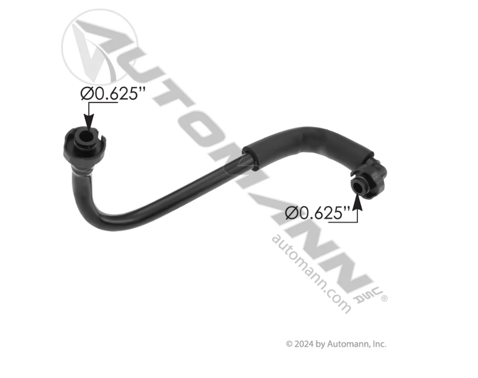 561.75899 - Brake Air Compressor Coolant Pipe Paccar