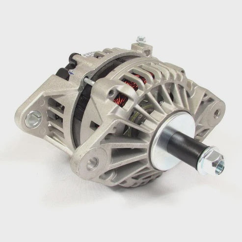 Fortpro F235400 28SI Brushed Type Alternator - 200 Amps, 12V J Mount For Cummins, Caterpilar Trucks | Replaces Delco 8600313, 8600223, 8600261, 8600454