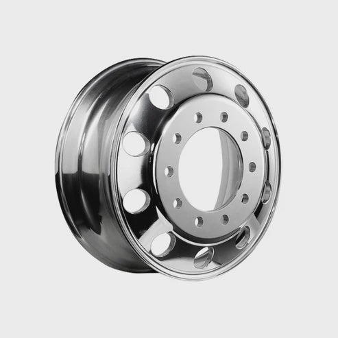 F286440 Aluminum Wheel 22.5" x 8.25" - 10 Hand Holes (American Hub)