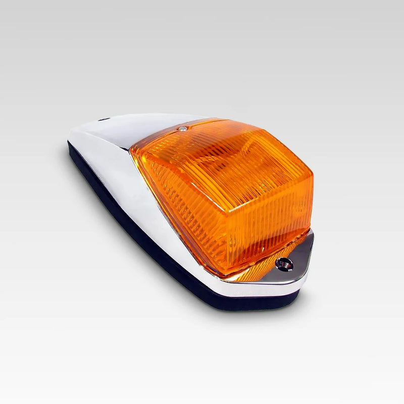 【Amber】 F235270 Amber Cab Marker LED Light with Amber Lens and