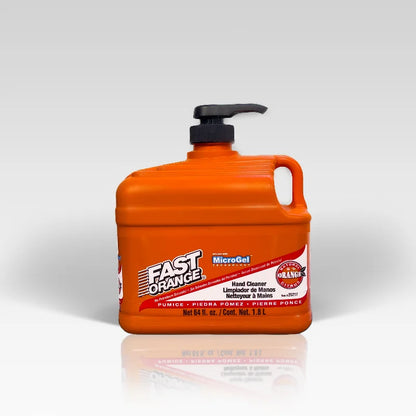 FAST ORANGE Hand Cleaner Pumice - 1.8L bottle for tough dirt and grease removal