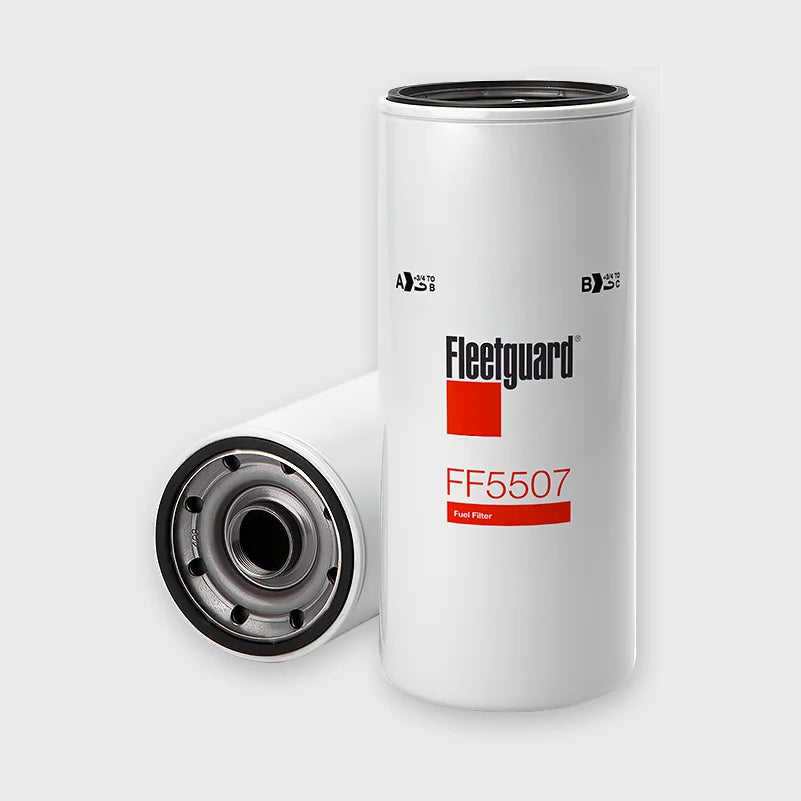 Fleetguard FF5507 Spin-On Fuel Filter for Mack, Freightliner, and Volvo Trucks