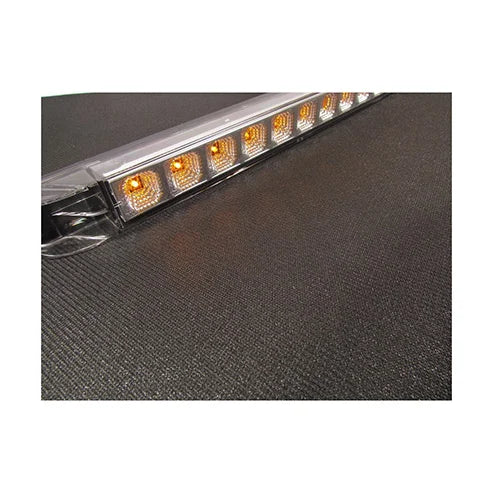 Fortpro 17" Amber LED Light Bar with Clear Lens and Chrome Reflector (F235246)