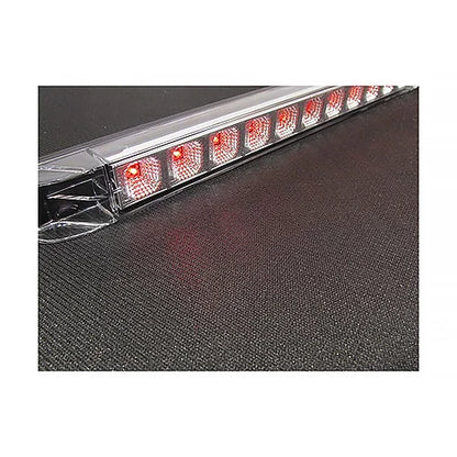 Fortpro 17" Red LED Light Bar with Clear Lens and Chrome Reflector (F235244)