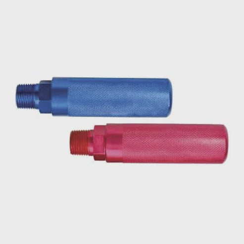 Fortpro Solid Aluminum Gladhand Grips Extensions | Set Red & Blue | Replacement for Phillips 12600 | F224765