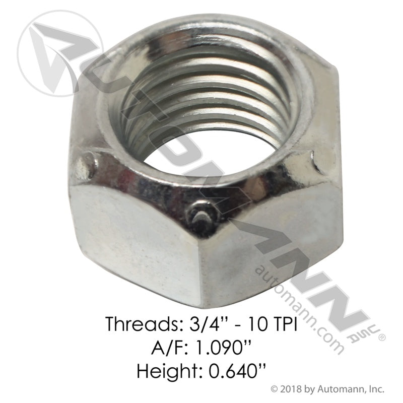 LNC105 - Lock Nut ST 3/4in GR C