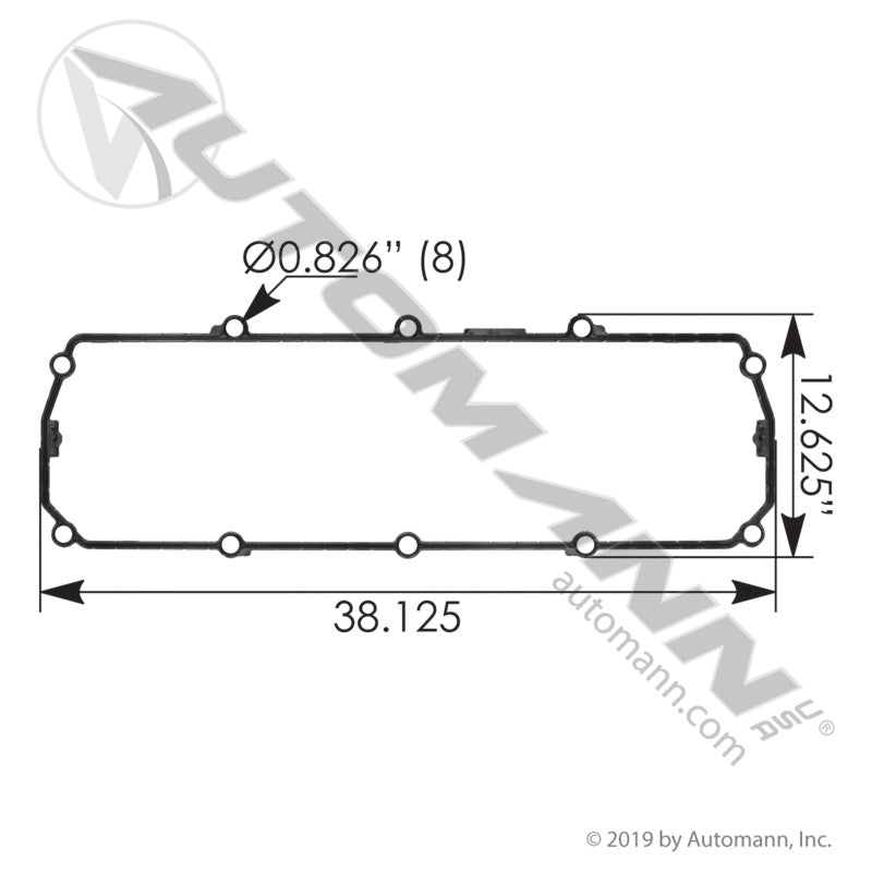 M23711 - Valve Cover Gasket Caterpillar C13