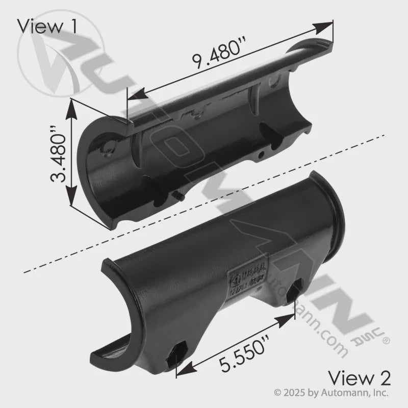 M46464L - Hood Cross Bar Carrier Lower Frhtlinr P3
