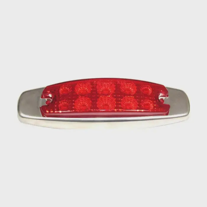 F235136-24 | RED Oval Marker Light 10 LED