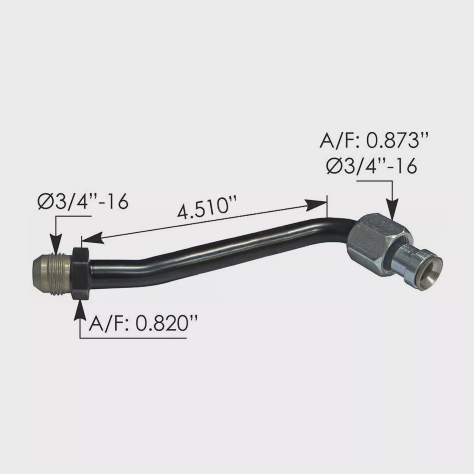 572.46759 - Oil Cooler Return Tube Freightliner