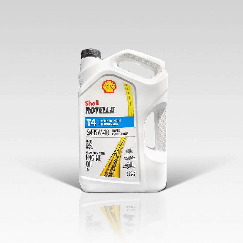 Shell Rotella T4 Triple Protection 15W-40 Diesel Engine Oil 1 Gallon